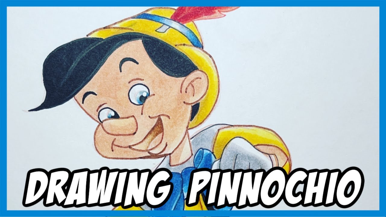 Drawing Pinocchio | Copic Markers