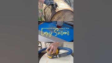 Transforming Whiskey Barrels Into Lazy Susans