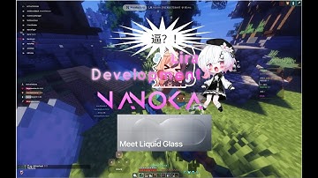 NanokaClient | Nanoka Island + LiquidGlass = ？ - Heypixel Hacking Showcase