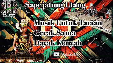 sape jatung utang Dayak Kenyah (sape original Kenyah)