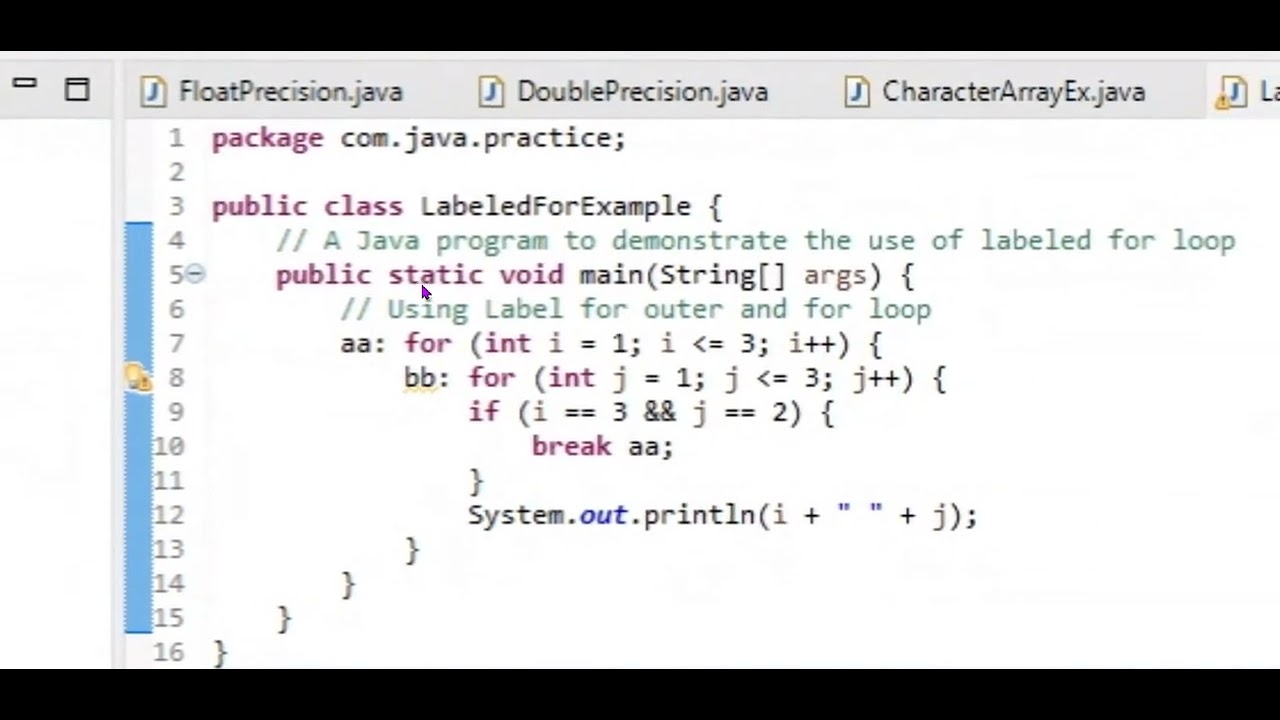 For Loop In Java - YouTube