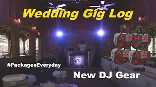 NEW DJ Gear | Chauvet Wash FX2s| Unique Gig log 112 | Wedding DJ North Carolina