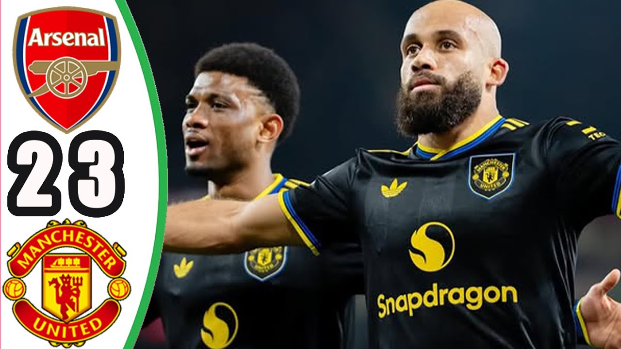 Arsenal vs Manchester United 2-3 || All Goals & Highlights || Premier League 2025/26