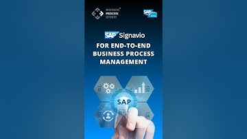 ⁠SAP Signavio for End-to-End Business Process Management
