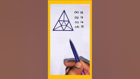 Counting figures reasoning tricks | counting triangles #figurecounting #countingfigures #tnpsc