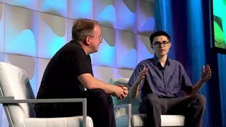 Next Generation of Linux : Zachary Dupont Meets Linus Torvalds #linux #linuxcon