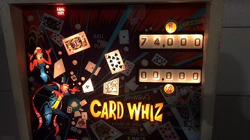 Gottlieb Card Whiz Repair, Rules, and Game Play