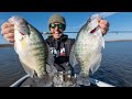 FISHING BIG MUDDY WATER CRAPPIE with JIGS