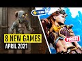 8 New Games April (4 FREE GAMES)