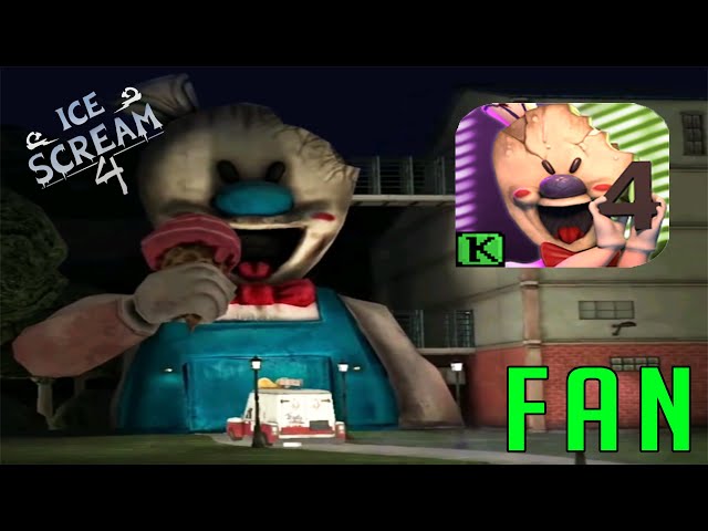 JOGANDO O *NOVO* ICE SCREAM 4 FINALMENTE!! (FAN GAME) 