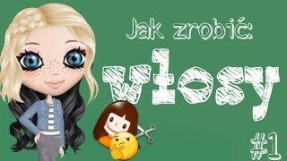 Jak zrobić WŁOSY |cz. 1 | Edytowanie | momio