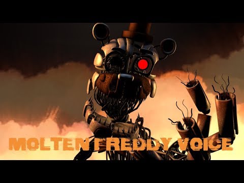 Molten Freddy Voice Lines animated 