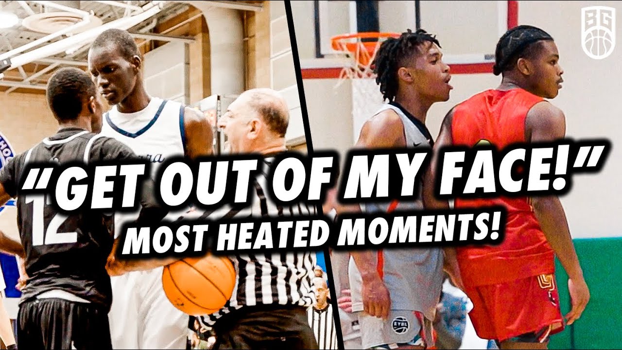 THE MOST HEATED MOMENTS IN HIGH SCHOOL BASKETBALL!!!
