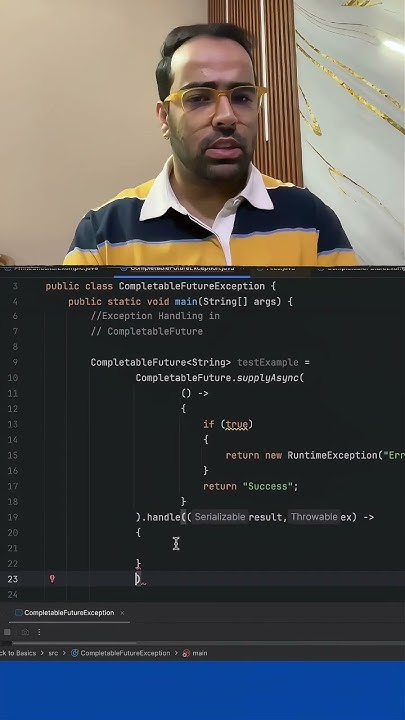 Exception handling in Completable Future #concurrency # ...