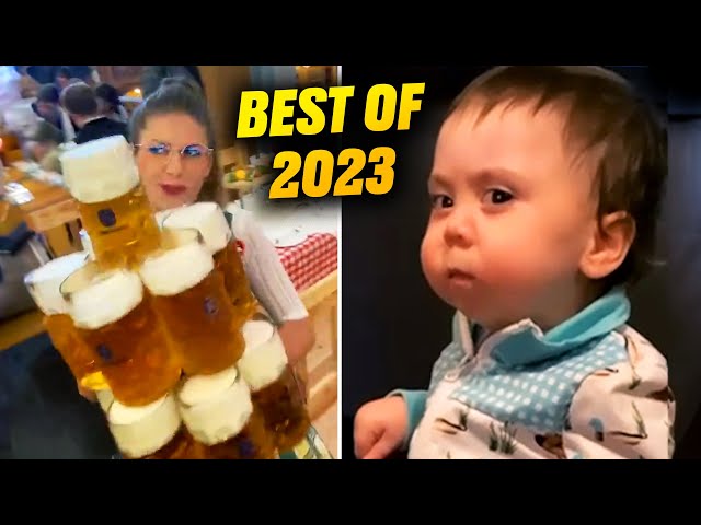 The Best Viral Videos of 2023 📈😅 (Funniest Clips This Year) class=