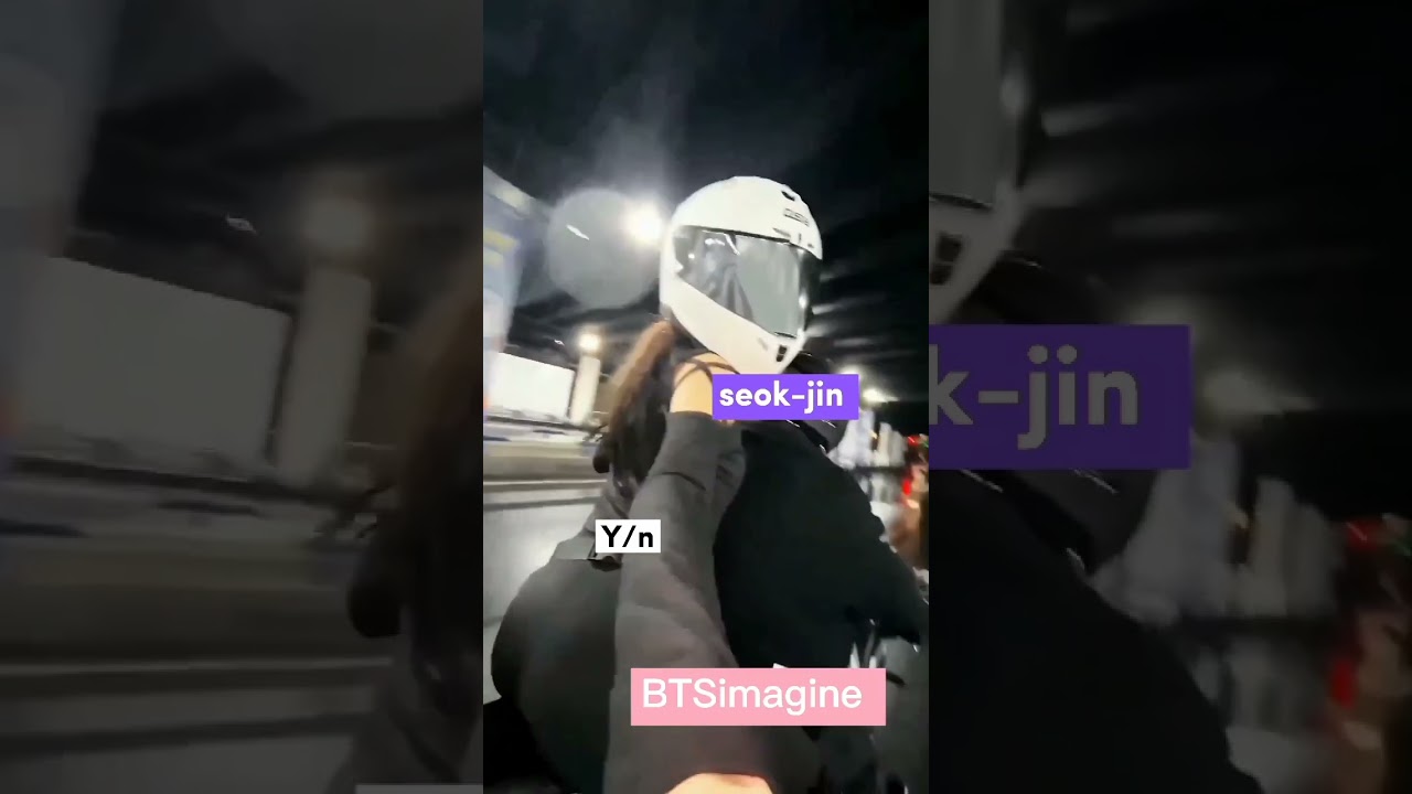 BTS IMAGINE : when you bike riding with seok-jin ❤️😍🔥 