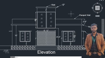 How to Make a Elevation in Using AutoCAD Full Video. #autocad  #autocad_bangla_tutorial #autocad_2d