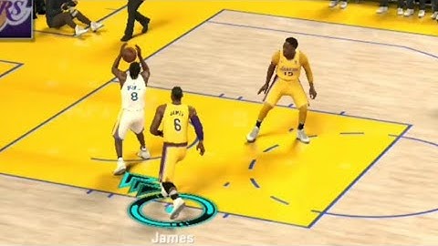 Lebron James insane chase down block🤯