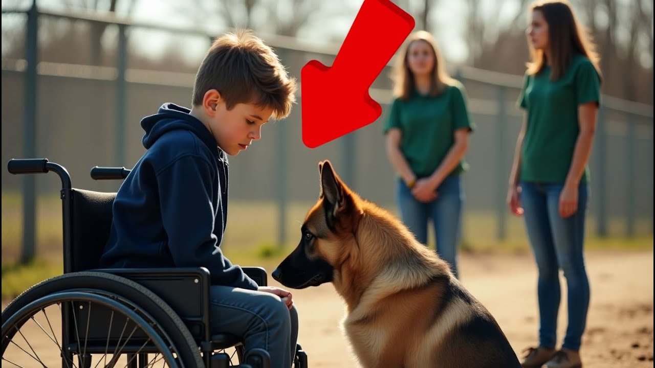 Paralyzed Teen Visits Shelter—What the Abused Dog Did Next Left Everyone in  Tears! - YouTube