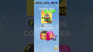 Open 3000 premium crates and updrage Holiday Bob to max level !!! 🤯