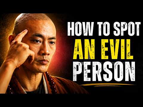 7 Signs You're Dealing With a Truly Evil Person | Shi Heng Yi Wisdom