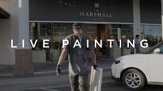 Gallery Vlog | Watch Me Paint Live in Scottsdale AZ