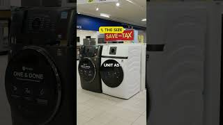 The Best 2 in one Washer Dryer Set at Leon's in Trenton