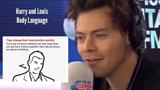 Harry and Louis being asked about each other outside of 1d | Body Language analysis