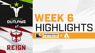 Houston Outlaws VS Atlanta Reign - Overwatch League 2021 Highlights | Week 6 Day 2