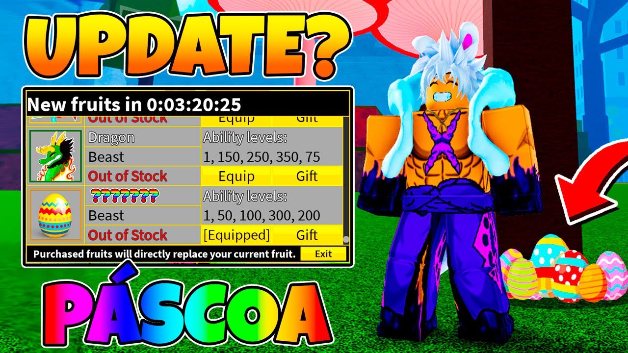 DIA da UPDATE 20 CONFIRMADO!? BRINQUEDOS de BLOX FRUITS CHEGANDO! 