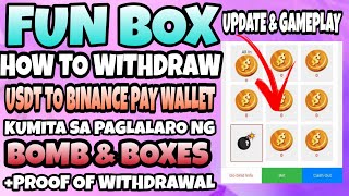 FUN BOX TUTORIAL ON HOW TO WITHDRAW YOUR USDT | MORE FREE REDEEM CODES WITH EVENTS EVERYDAY!