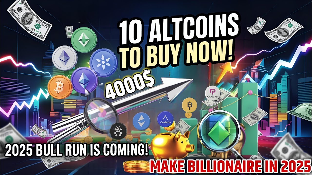 10 Altcoins That Could 100x in 2025 | Bull Run Confirmed? | Are you ...