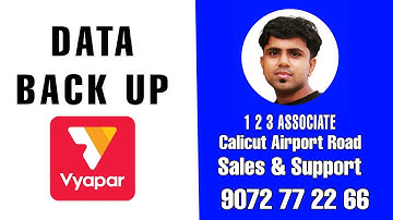vyapar data backup malayalam