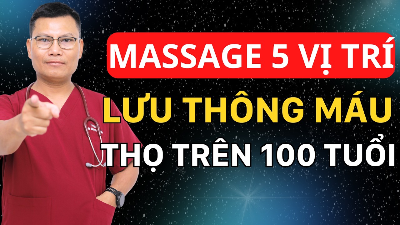 Matxa 5 vị trí này tốt hơn uống nhân sâm, làm ngay nhé | Lê Minh Tuấn