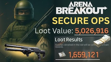 5 Million in Loot | Secure Ops  | Gameplay | Arena Breakout Infinite | Season 2
