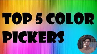 Top 5 Best Color Pickers on Windows 10 (For Programmers and Graphic Designers) screenshot 2