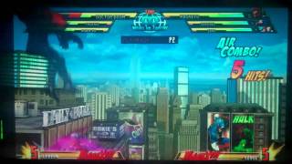 MvC3 Magneto fly H loop max reps