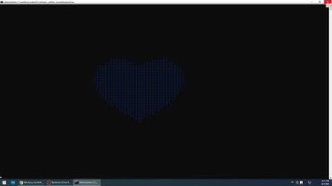 Hướng dẫn làm hình trái tim nhấp nháy màu bằng python ( demo code sơ vữa động mạch )