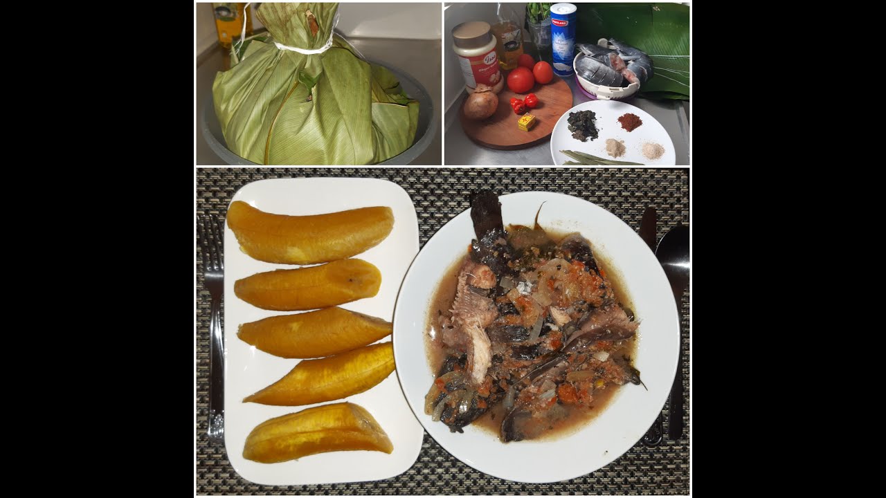 NDOMBA DE POISSON D'EAU DOUCE, facile et rapide (cuisiner avec Daco STONE)