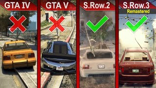 THE BIG COMPARISON | GTA IV vs. GTA V vs. Saints Row 2 vs. Saints Row 3 Remastered | PC | ULTRA