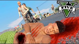 ФРАНКЛИНА РАЗОРВАЛИ НА КУСКИ! ЭТО КОНЕЦ? ЗОМБИ АПОКАЛИПСИС В GTA 5! День 7. МОДЫ ГТА 5 ФРАНКЛИНА РАЗОРВАЛИ НА КУСКИ! ЭТО КОНЕЦ? ЗОМБИ АПОКАЛИПСИС В GTA 5! День 7. МОДЫ ГТА 5