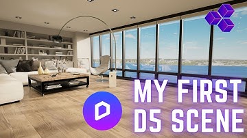 My First D5 Render Scene! Testing Evermotion Scenes!