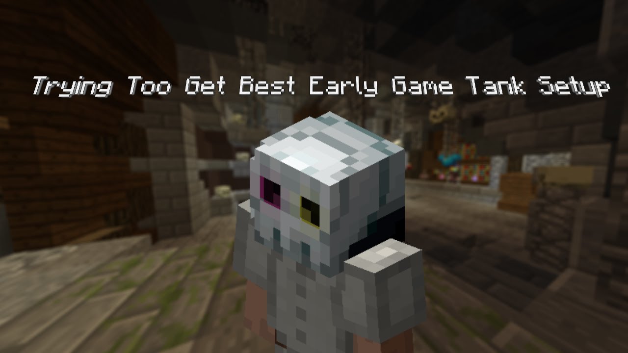 ║Hypixel Skyblock Contraband Profile║GETTING THE BEST EARLY GAME TANK