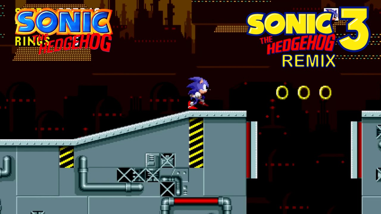 Sonic the Hedgehog Scrap Brain Zone Sonic 3 remix - YouTube