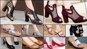 PARTY WEAR 2023 WOMEN DRESSE FOOTWEAR NEW LATEST CASUAL FORMAL SANDALS SHOES DESIGN WITH PRICE