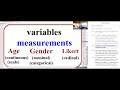 Dissertation Power Hour - Define your  Variables