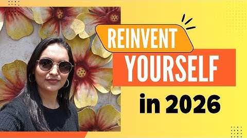 How to Actually Reinvent Yourself and Level up your life in 2026 ✨ #bestversionofyou #reinvent 