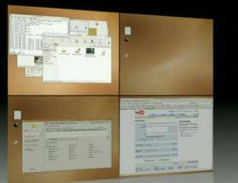 Ubuntu 7.10 w/ Compiz: wall and expo