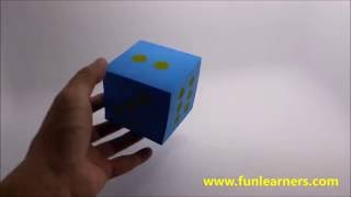 foam dice 7 cm