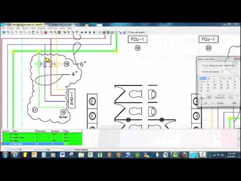 Trimble AutoBid Mechanical Onscreen View Takeoff